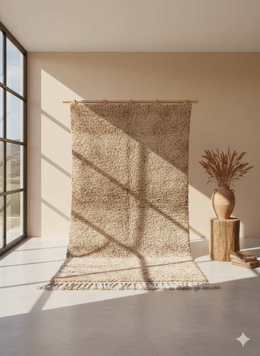 Chemsi - Natural wool rugs UK
