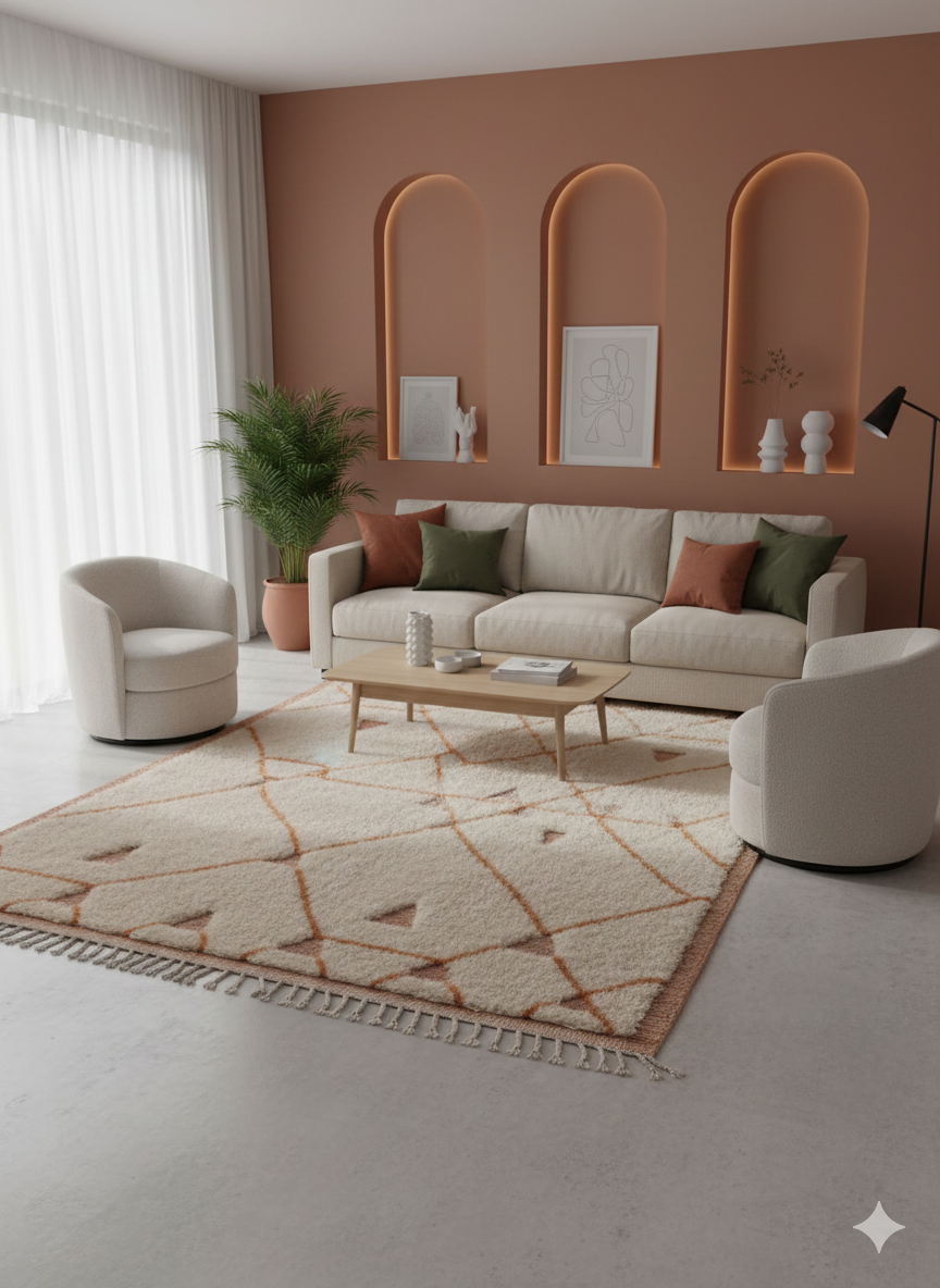 Lalla - Bohemian Moroccan rug