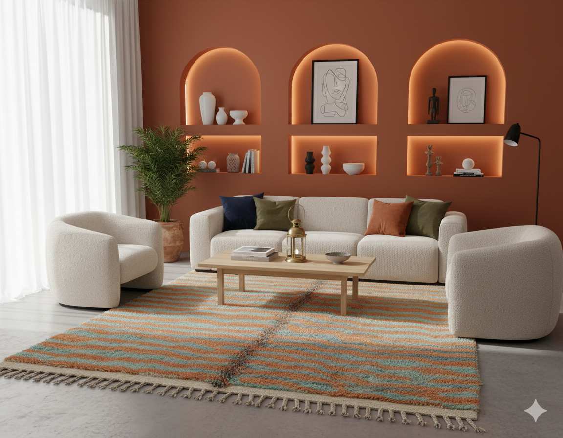 Sakina - Handcrafted Moroccan rugs