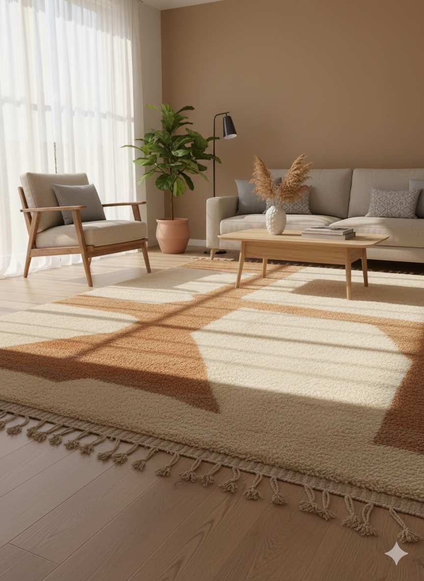 Tilila - Abstract Handmade Rug in uk