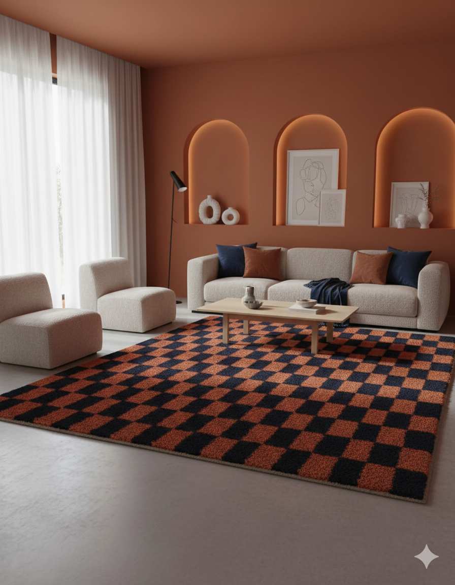 Tiyya -  Geometirc Moroccan rug