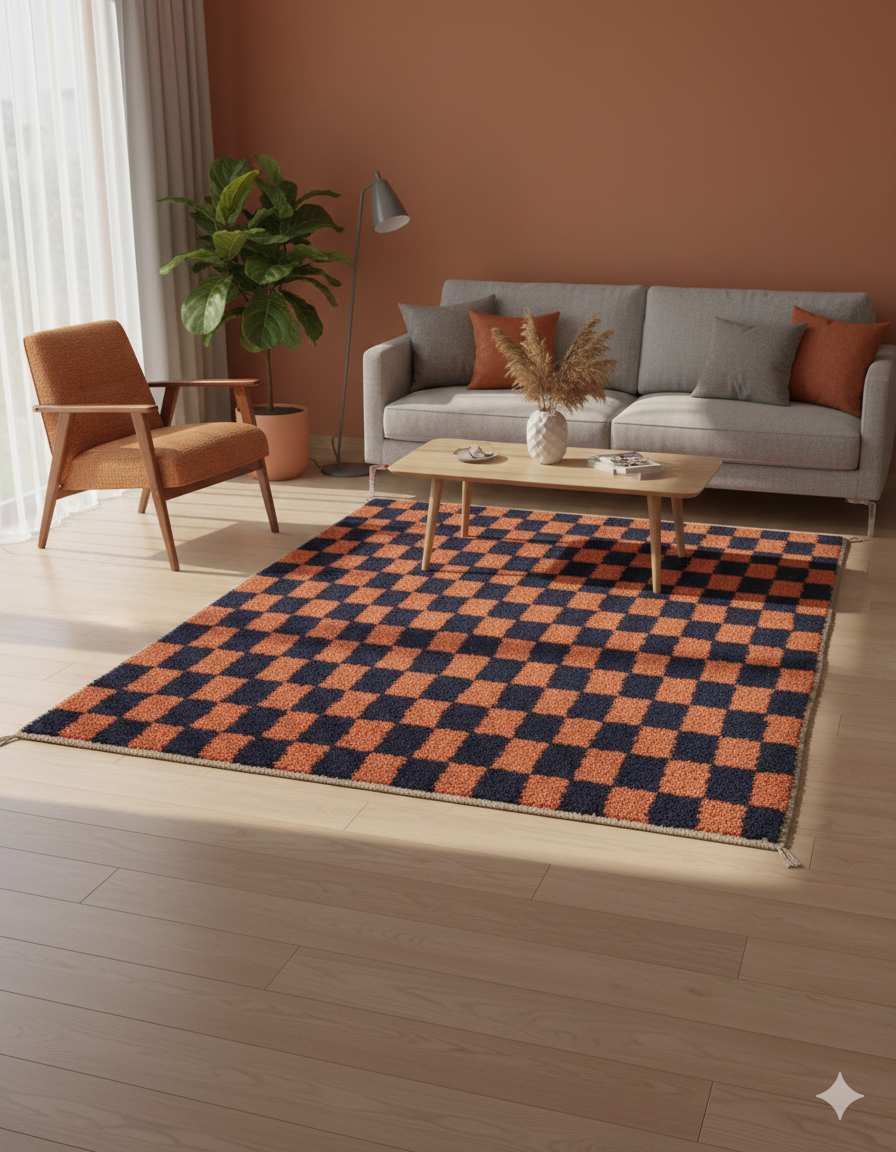 Tiyya -  Geometirc Moroccan rug