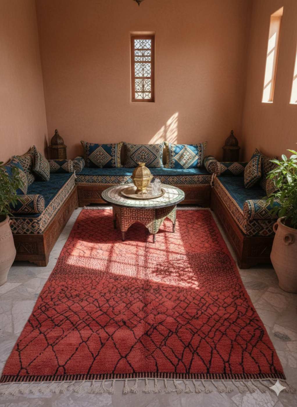 Tiziri - Luxury Moroccan rug