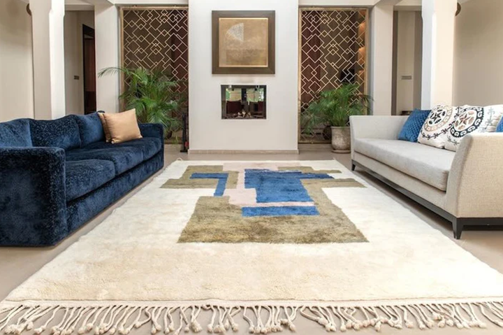 The Sustainable Charm of Handmade Rugs: Elevate Your UK Home with Vintage Moroccan Elegance